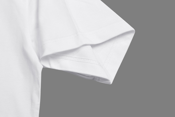 ブランドTシャツ角部分ディテール